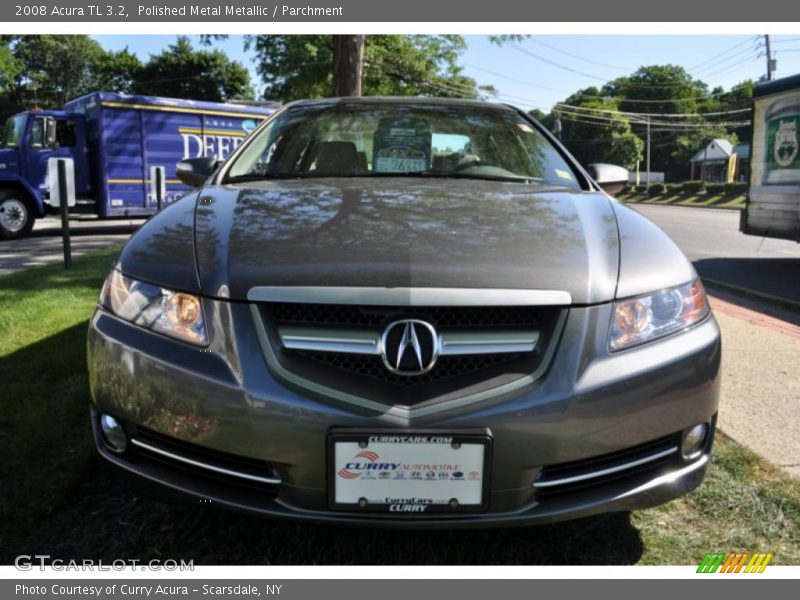 Polished Metal Metallic / Parchment 2008 Acura TL 3.2