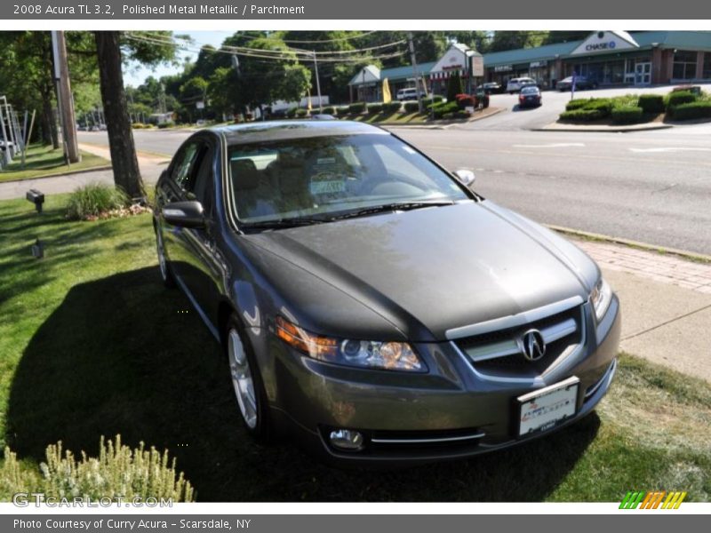 Polished Metal Metallic / Parchment 2008 Acura TL 3.2