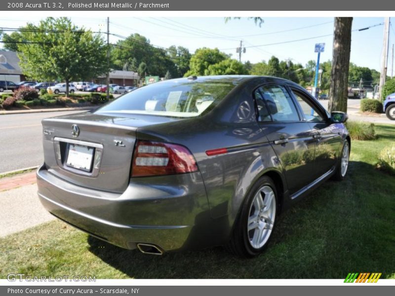 Polished Metal Metallic / Parchment 2008 Acura TL 3.2
