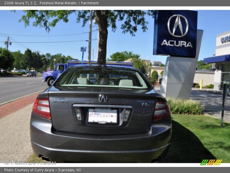 Polished Metal Metallic / Parchment 2008 Acura TL 3.2