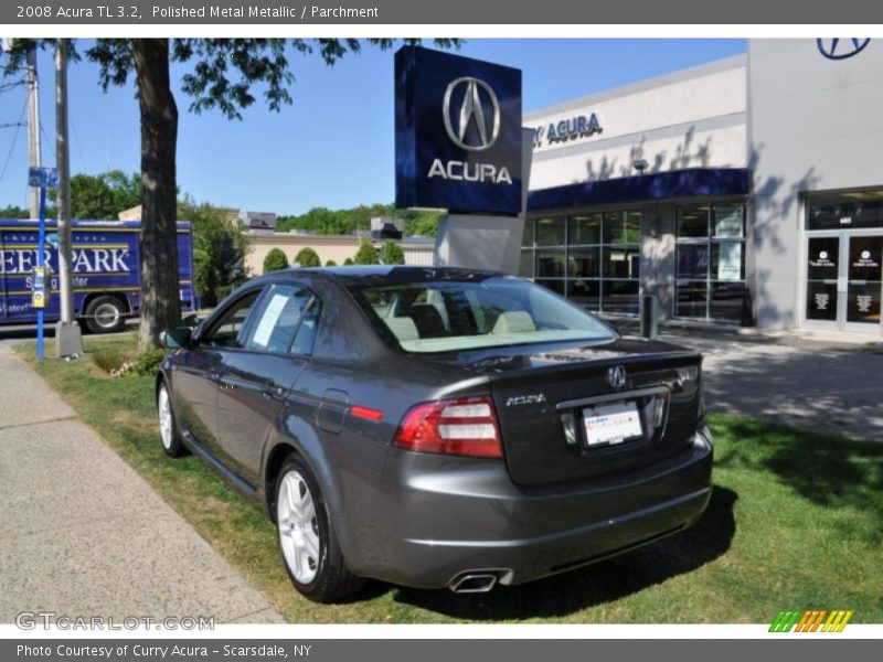 Polished Metal Metallic / Parchment 2008 Acura TL 3.2