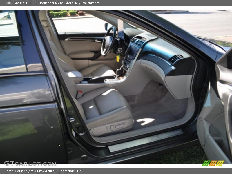 Polished Metal Metallic / Parchment 2008 Acura TL 3.2