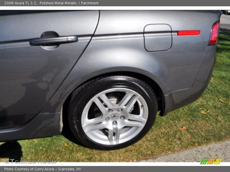 Polished Metal Metallic / Parchment 2008 Acura TL 3.2