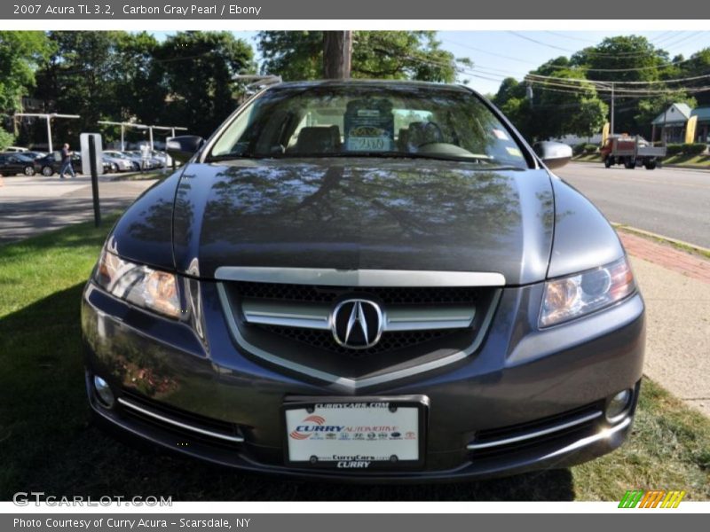 Carbon Gray Pearl / Ebony 2007 Acura TL 3.2