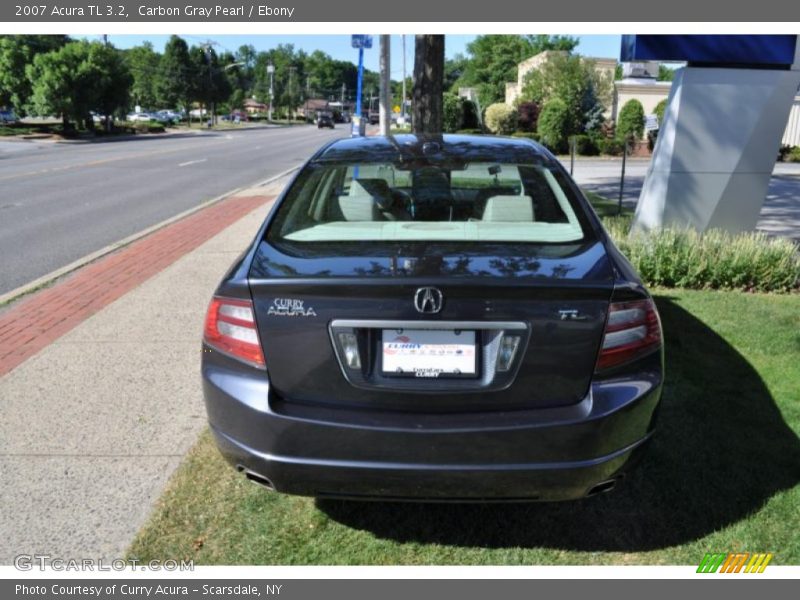 Carbon Gray Pearl / Ebony 2007 Acura TL 3.2