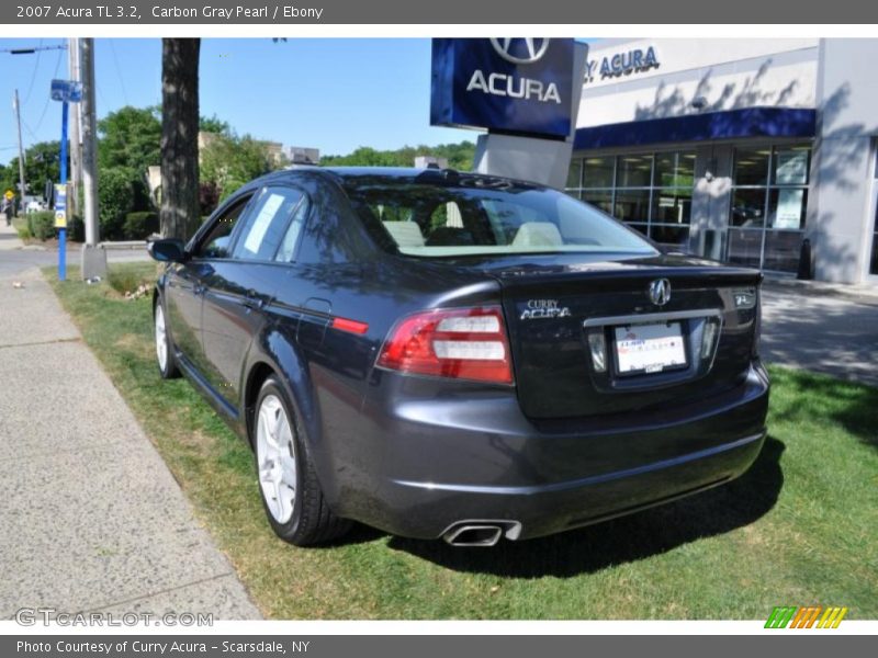Carbon Gray Pearl / Ebony 2007 Acura TL 3.2