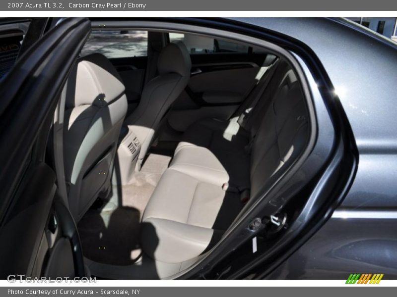 Carbon Gray Pearl / Ebony 2007 Acura TL 3.2