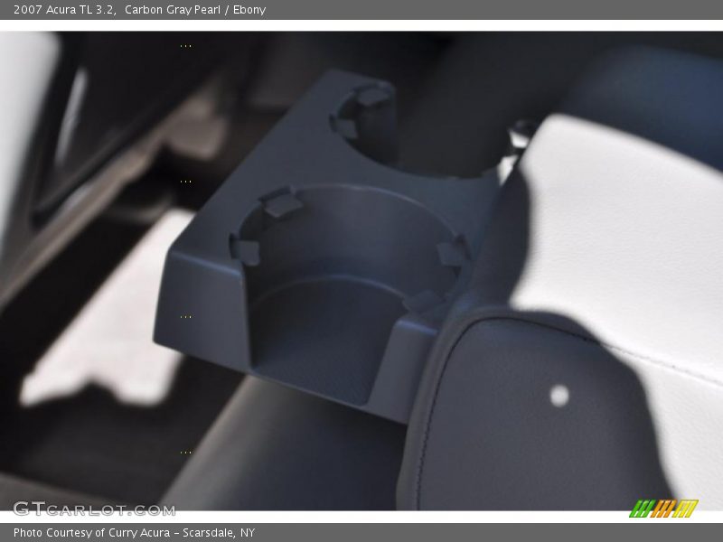 Carbon Gray Pearl / Ebony 2007 Acura TL 3.2