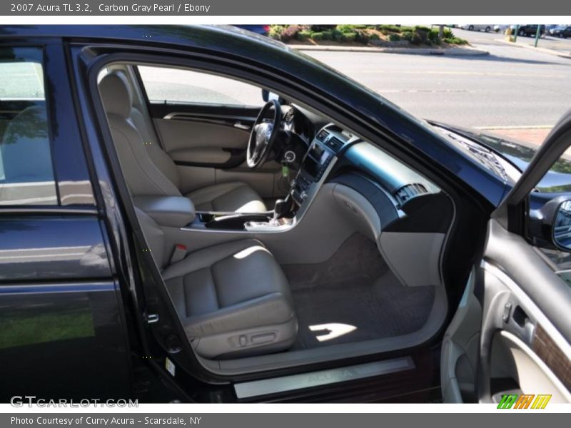 Carbon Gray Pearl / Ebony 2007 Acura TL 3.2