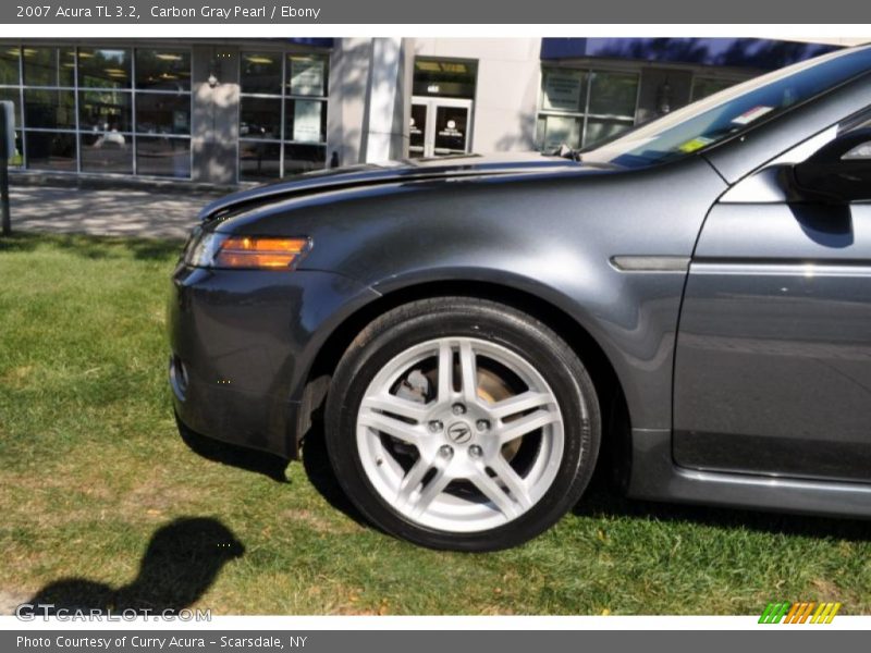 Carbon Gray Pearl / Ebony 2007 Acura TL 3.2