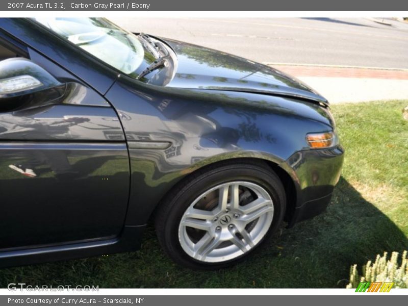 Carbon Gray Pearl / Ebony 2007 Acura TL 3.2