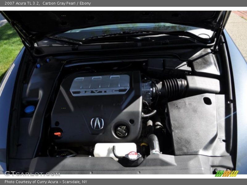 Carbon Gray Pearl / Ebony 2007 Acura TL 3.2