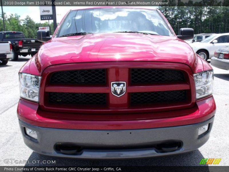 Inferno Red Crystal Pearl / Dark Slate/Medium Graystone 2010 Dodge Ram 1500 TRX Quad Cab