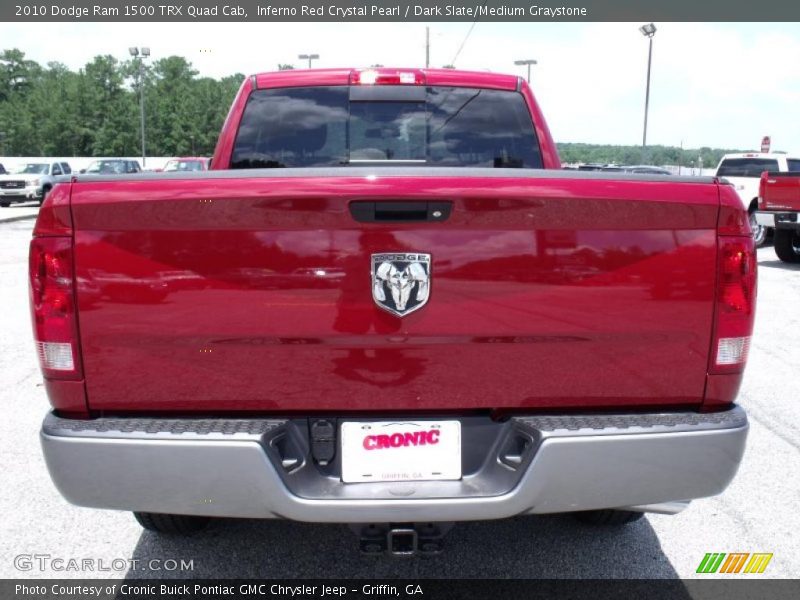 Inferno Red Crystal Pearl / Dark Slate/Medium Graystone 2010 Dodge Ram 1500 TRX Quad Cab