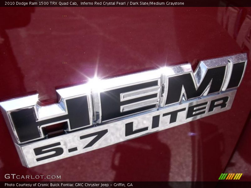 Inferno Red Crystal Pearl / Dark Slate/Medium Graystone 2010 Dodge Ram 1500 TRX Quad Cab