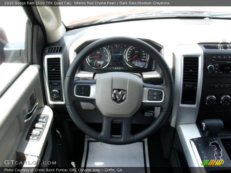 Inferno Red Crystal Pearl / Dark Slate/Medium Graystone 2010 Dodge Ram 1500 TRX Quad Cab