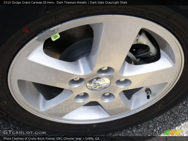 Dark Titanium Metallic / Dark Slate Gray/Light Shale 2010 Dodge Grand Caravan SE Hero