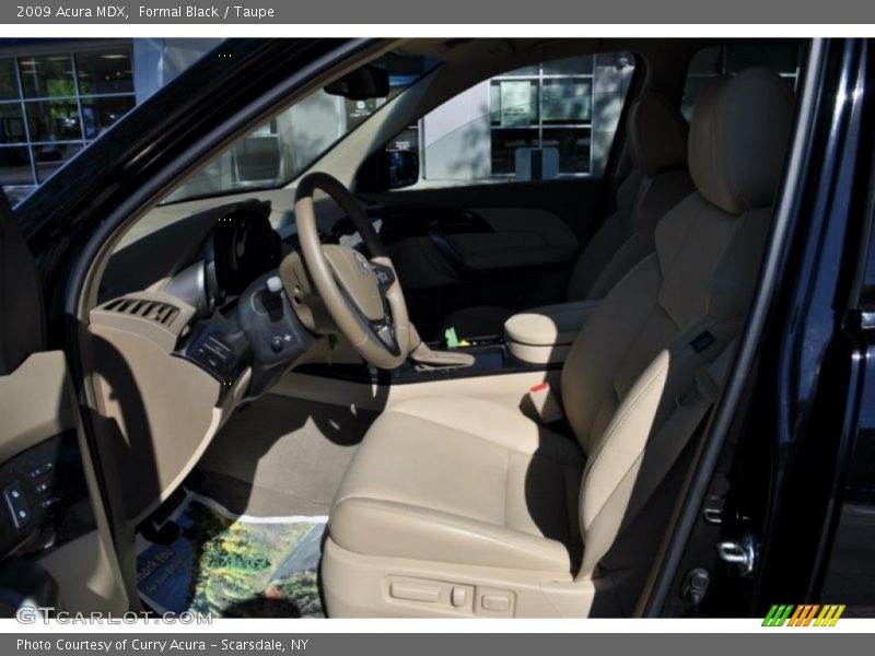 Formal Black / Taupe 2009 Acura MDX
