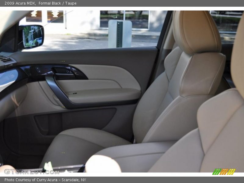 Formal Black / Taupe 2009 Acura MDX