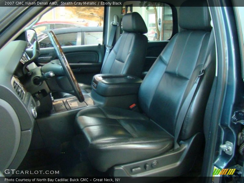 Stealth Gray Metallic / Ebony Black 2007 GMC Yukon Denali AWD