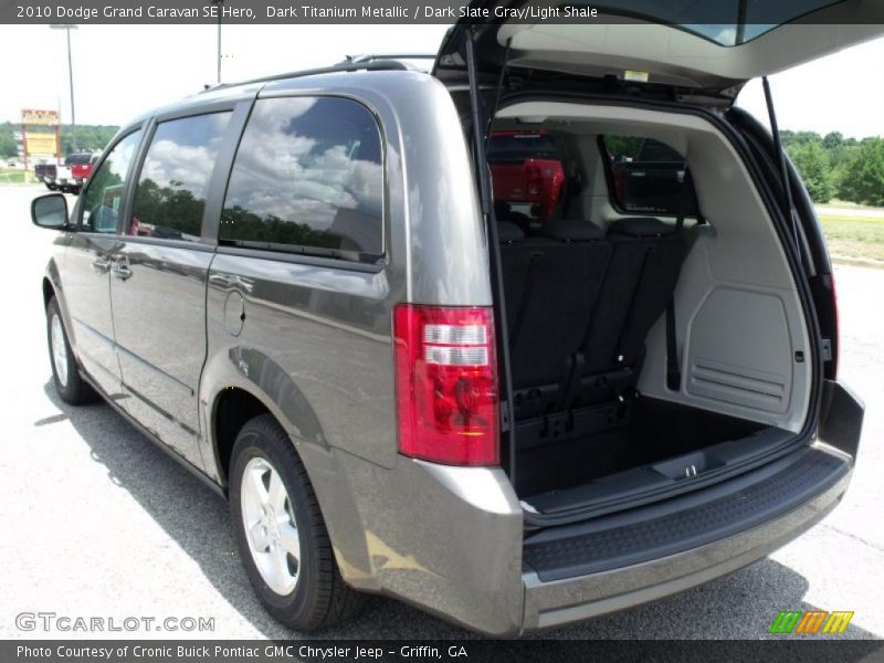 Dark Titanium Metallic / Dark Slate Gray/Light Shale 2010 Dodge Grand Caravan SE Hero