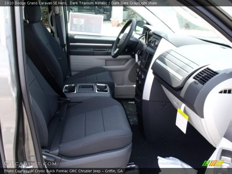 Dark Titanium Metallic / Dark Slate Gray/Light Shale 2010 Dodge Grand Caravan SE Hero