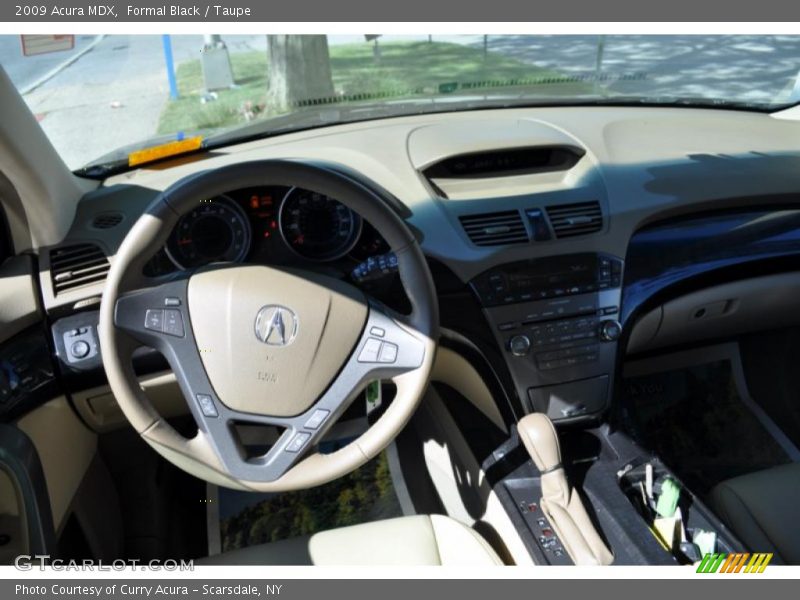 Formal Black / Taupe 2009 Acura MDX