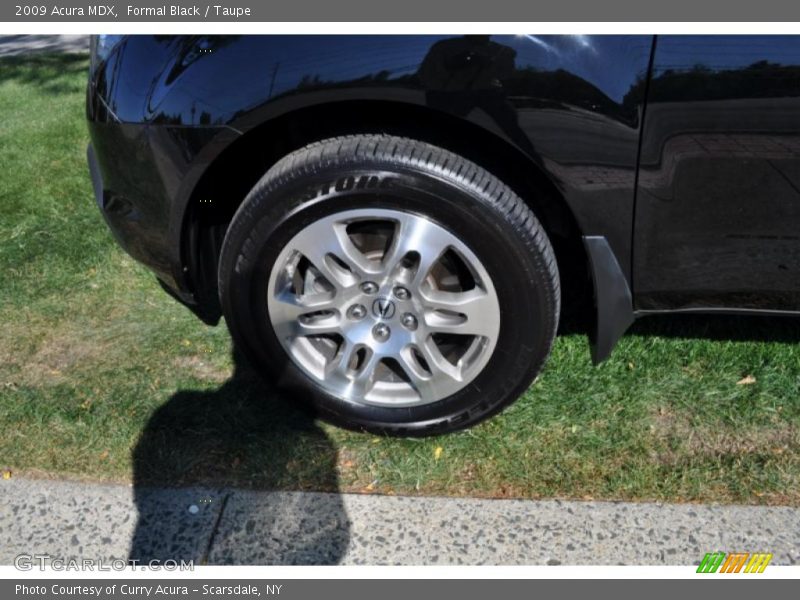 Formal Black / Taupe 2009 Acura MDX