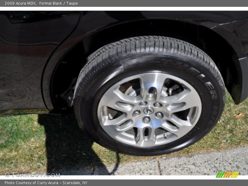 Formal Black / Taupe 2009 Acura MDX