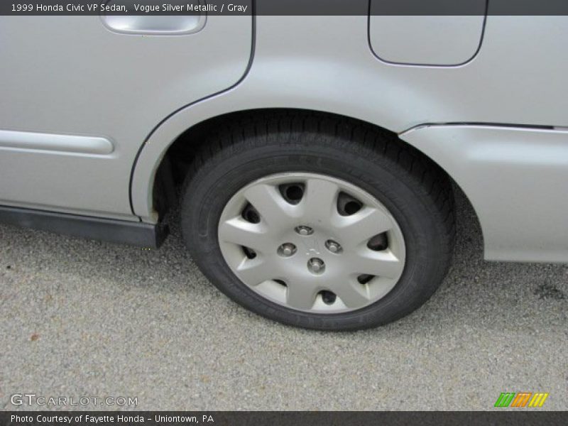 Vogue Silver Metallic / Gray 1999 Honda Civic VP Sedan