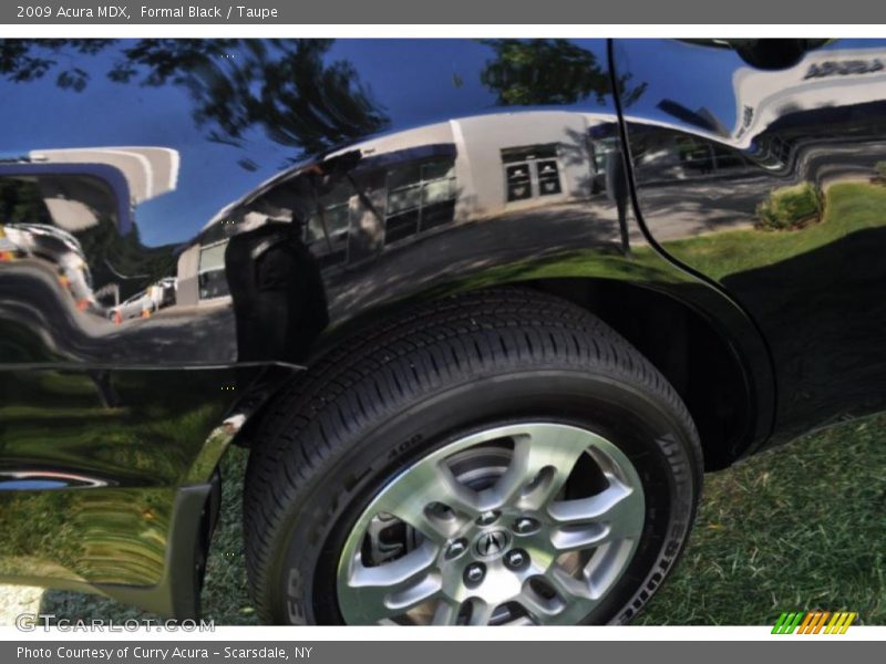Formal Black / Taupe 2009 Acura MDX