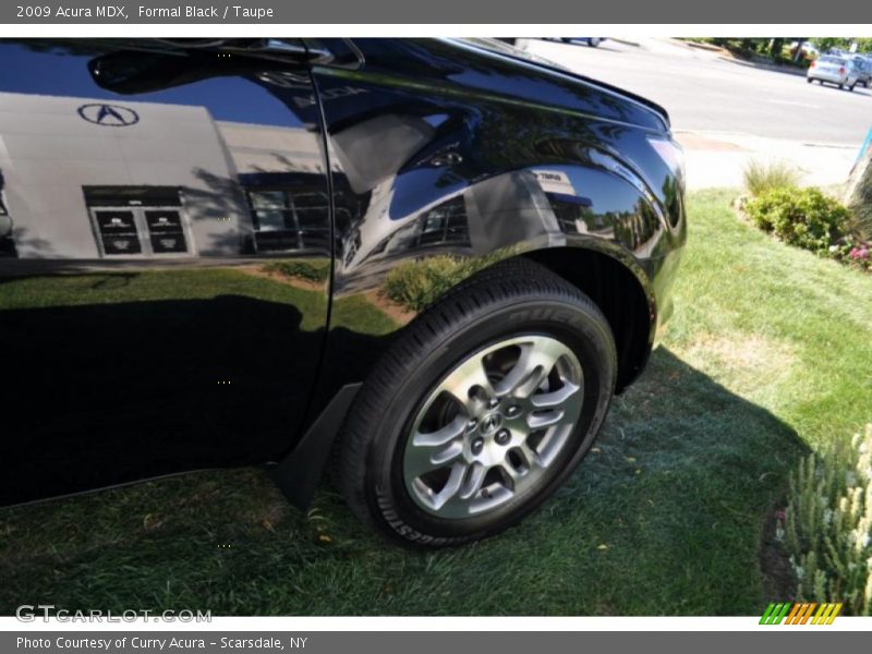 Formal Black / Taupe 2009 Acura MDX