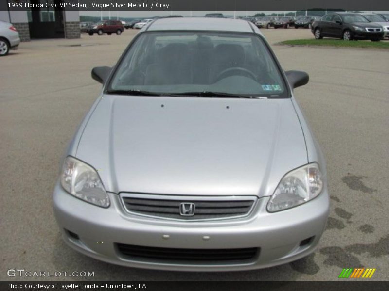 Vogue Silver Metallic / Gray 1999 Honda Civic VP Sedan