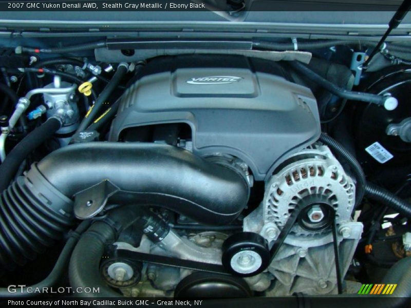 Stealth Gray Metallic / Ebony Black 2007 GMC Yukon Denali AWD