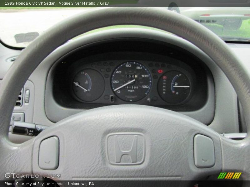 Vogue Silver Metallic / Gray 1999 Honda Civic VP Sedan