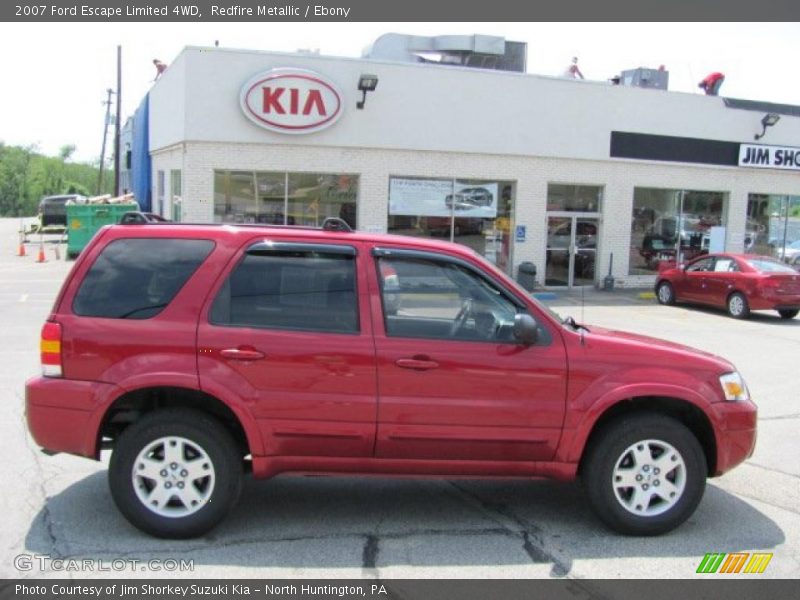 Redfire Metallic / Ebony 2007 Ford Escape Limited 4WD