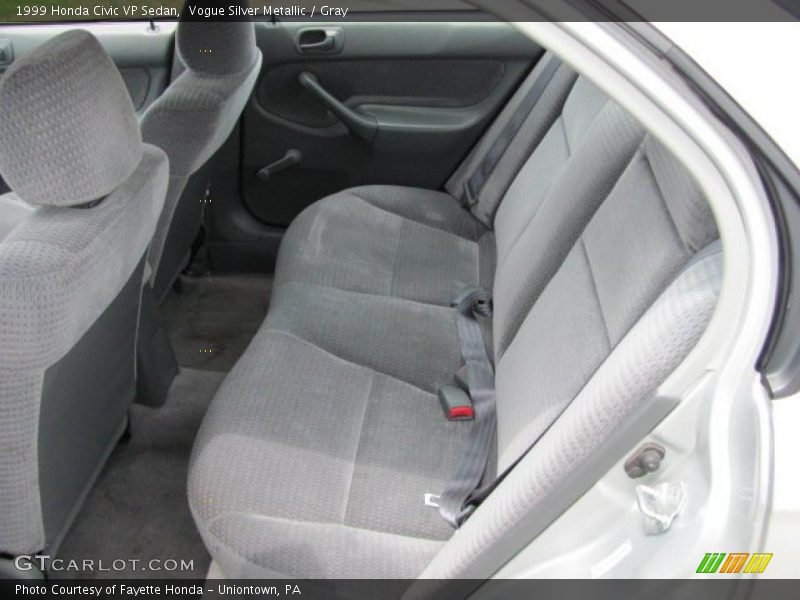 Vogue Silver Metallic / Gray 1999 Honda Civic VP Sedan
