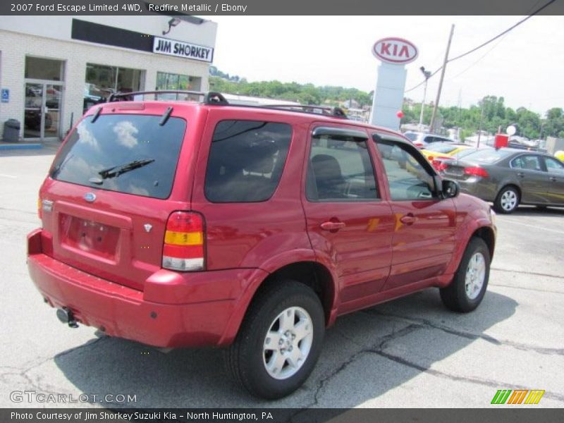 Redfire Metallic / Ebony 2007 Ford Escape Limited 4WD