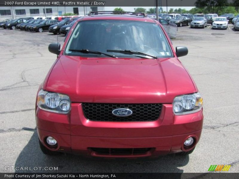 Redfire Metallic / Ebony 2007 Ford Escape Limited 4WD