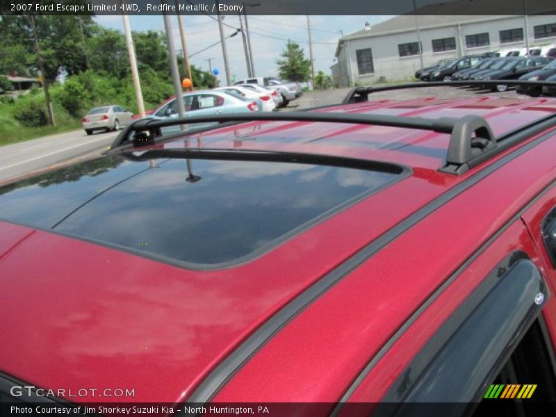 Redfire Metallic / Ebony 2007 Ford Escape Limited 4WD