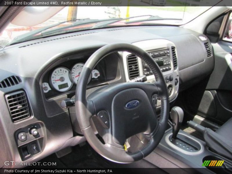Redfire Metallic / Ebony 2007 Ford Escape Limited 4WD