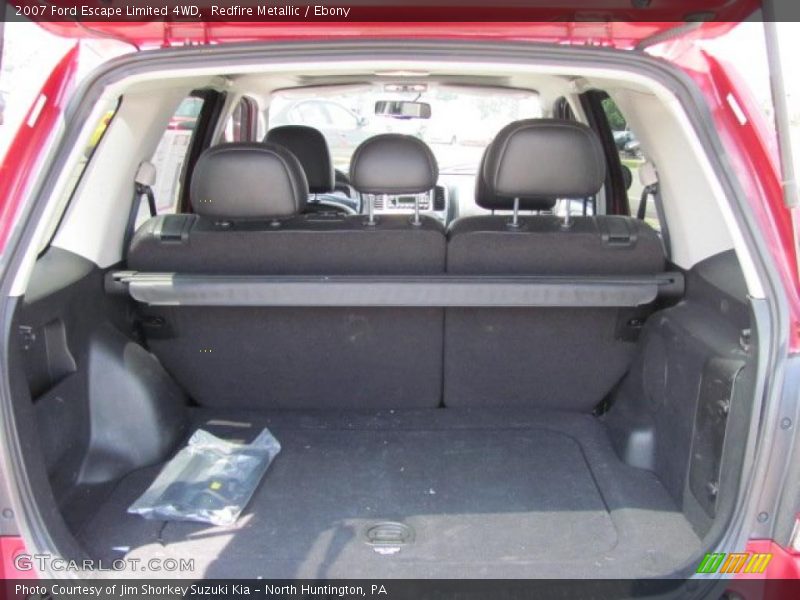 Redfire Metallic / Ebony 2007 Ford Escape Limited 4WD