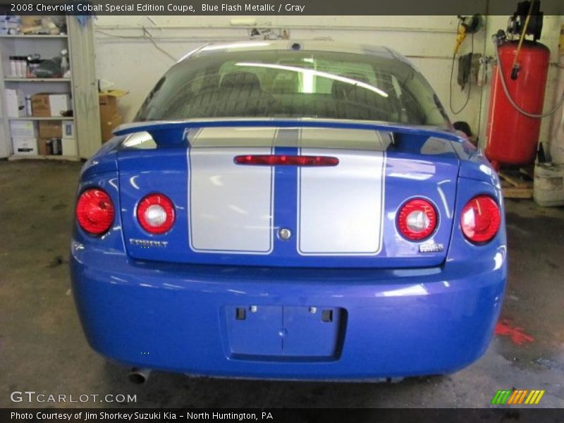 Blue Flash Metallic / Gray 2008 Chevrolet Cobalt Special Edition Coupe