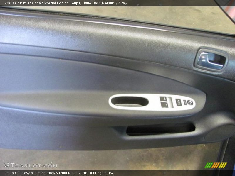 Blue Flash Metallic / Gray 2008 Chevrolet Cobalt Special Edition Coupe