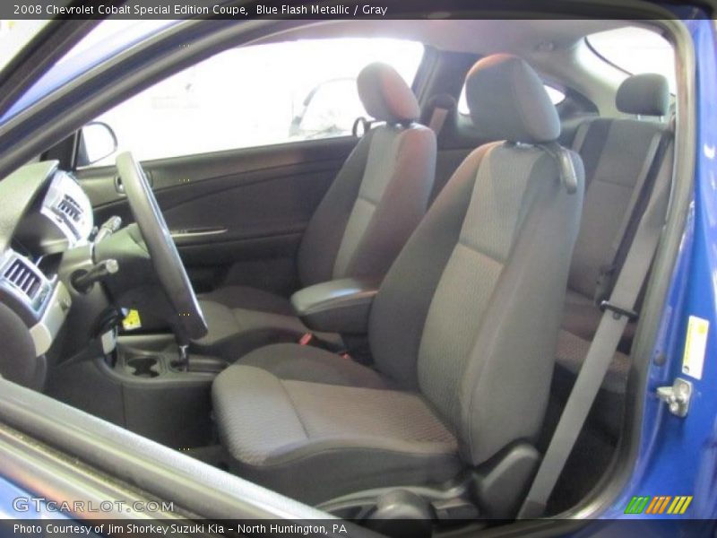 Blue Flash Metallic / Gray 2008 Chevrolet Cobalt Special Edition Coupe