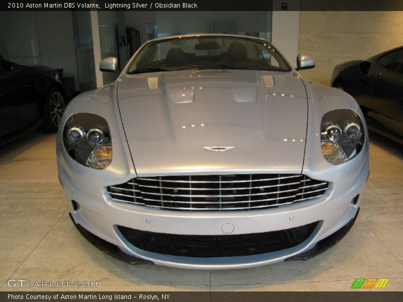 Lightning Silver / Obsidian Black 2010 Aston Martin DBS Volante