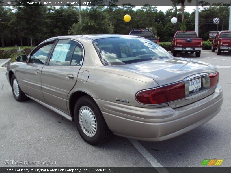 Gold Firemist / Taupe 2000 Buick LeSabre Custom