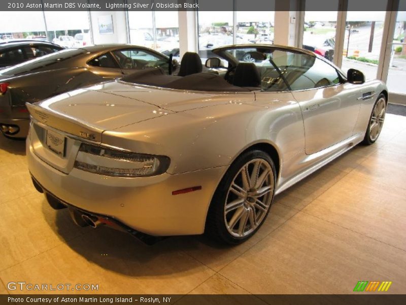 Lightning Silver / Obsidian Black 2010 Aston Martin DBS Volante