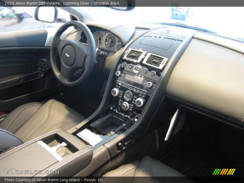 Lightning Silver / Obsidian Black 2010 Aston Martin DBS Volante