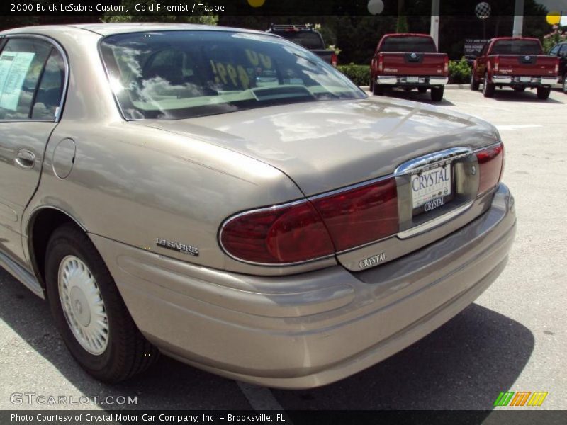 Gold Firemist / Taupe 2000 Buick LeSabre Custom